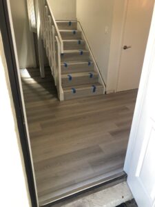 Vinyl Plank Stairs | Melbourne Beach Flooring & Kitchens